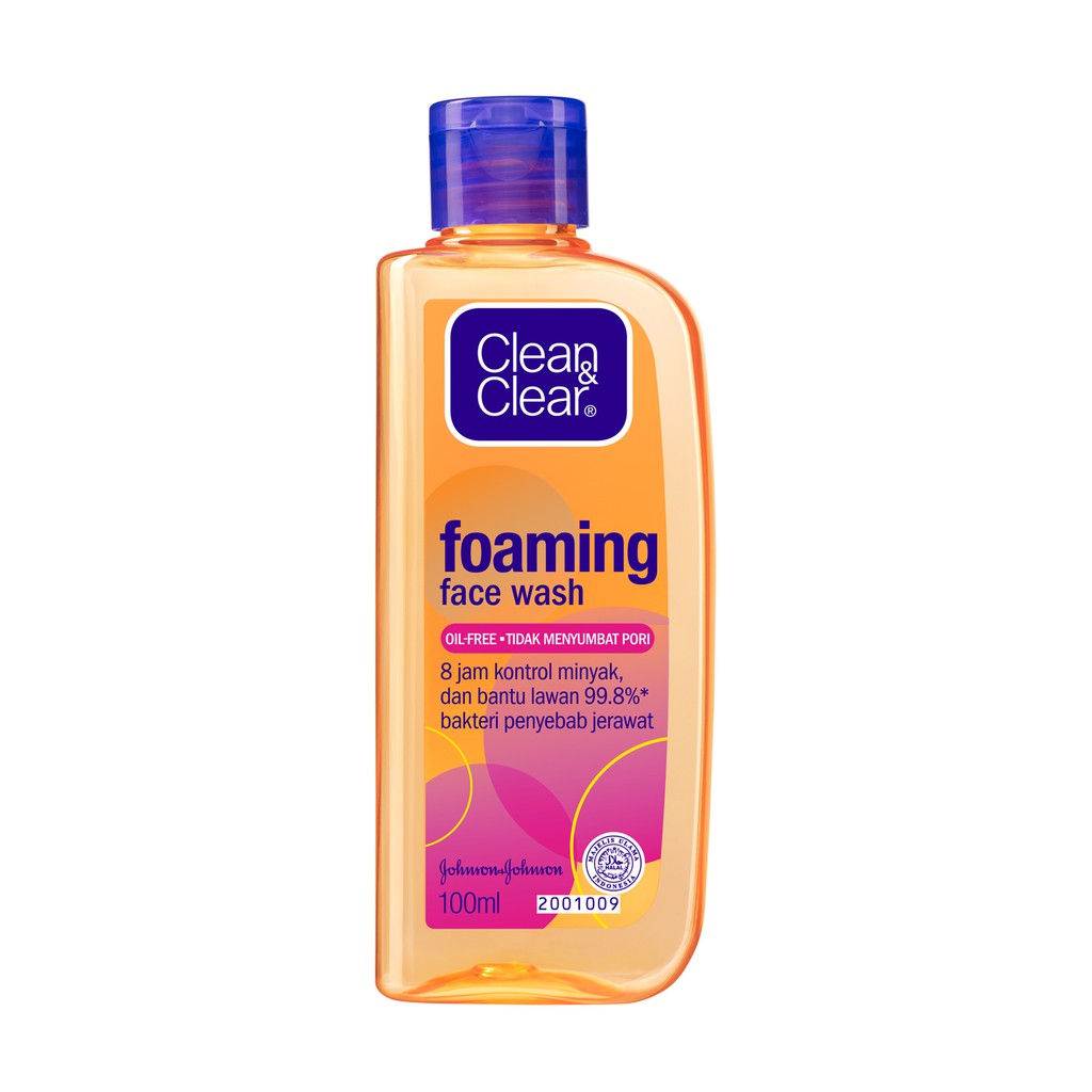 Johnson C And C Foaming Fac Wash 100 Ml