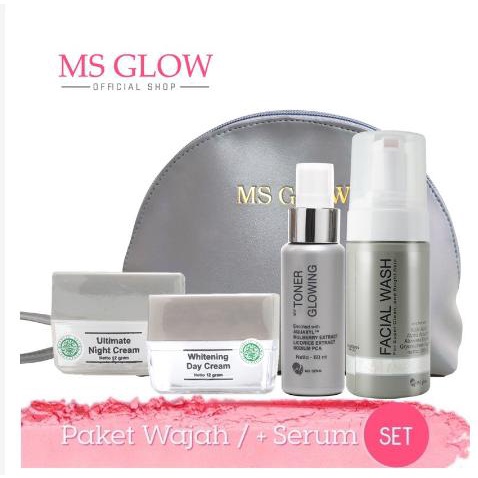 MS glow Paket wajah