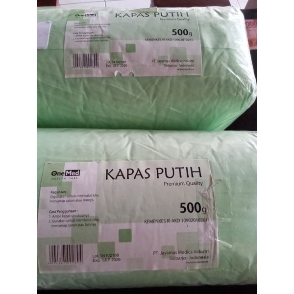 Kapas  gulung onemed 500gr