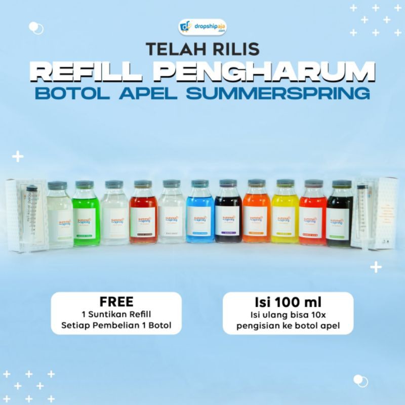 Refill Pengharum Botol Apel Summerspring