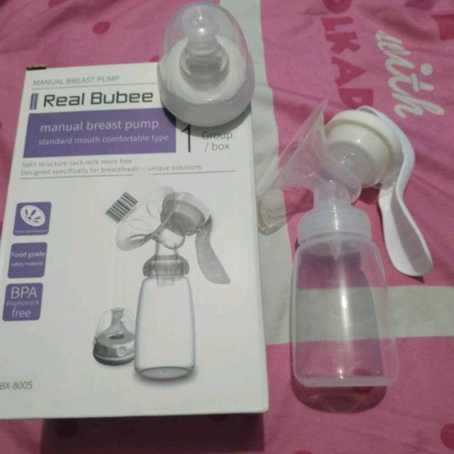 Pompa asi manual real bubee