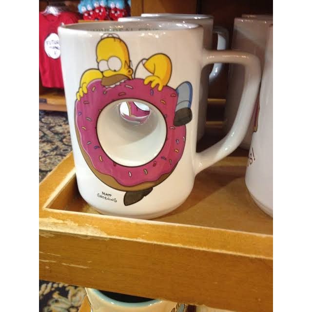 UNIVERSAL STUDIO HOMER SIMPSON MUG