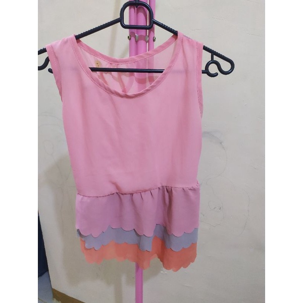 atasan kutung pink