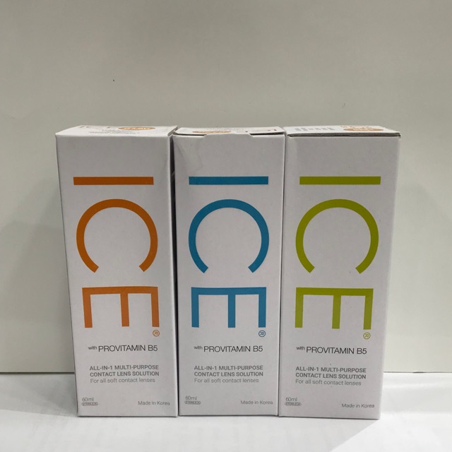 Cairan (solution / solutions) softlens (contactlens) ice 60ml