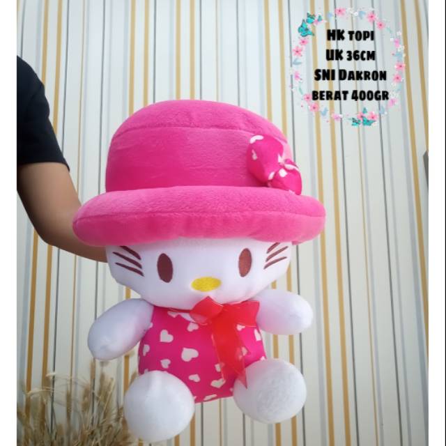 Boneka helokity topi L