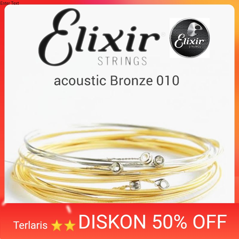 ⭐⭐⭐⭐⭐ Senar Gitar Akustik String Elixir Nanoweb Polyweb