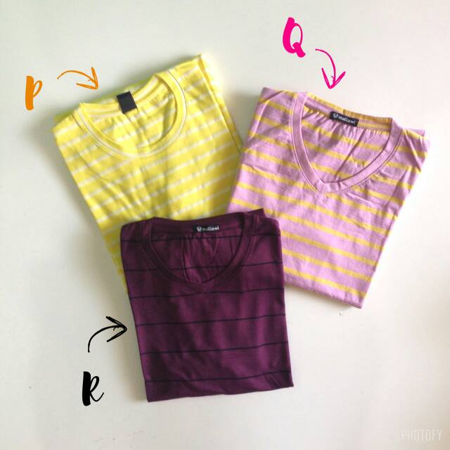 STRIPE TEE LENGAN PANJANG
