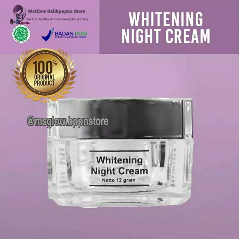 Msglow Night Cream (ecer)