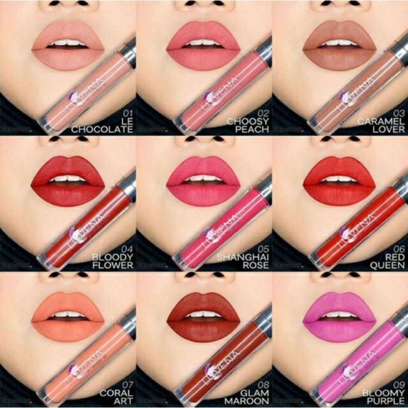 lipcream luvena cosmetik