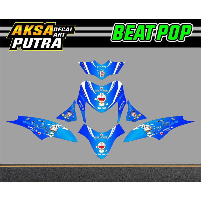 DECAL STICKER BEAT POP