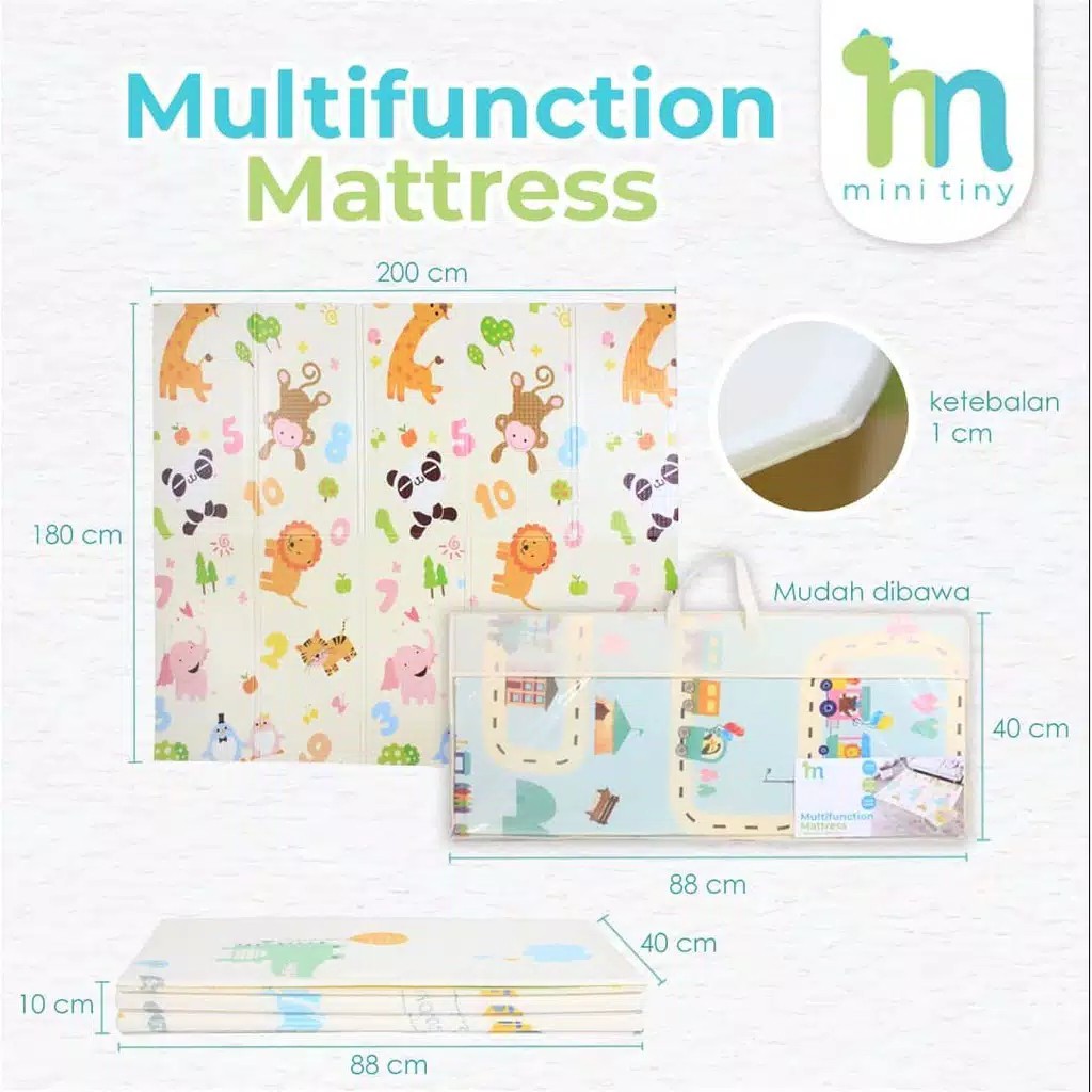 Mini Tiny Baby Multifunction Mattress / Alas Lipat