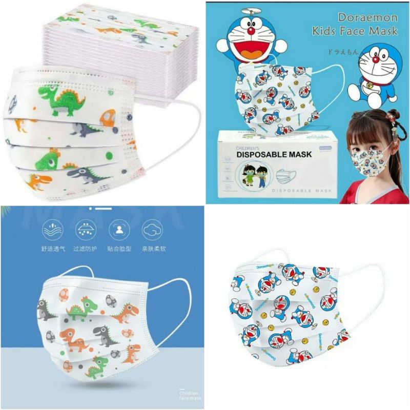 masker anak isi 50