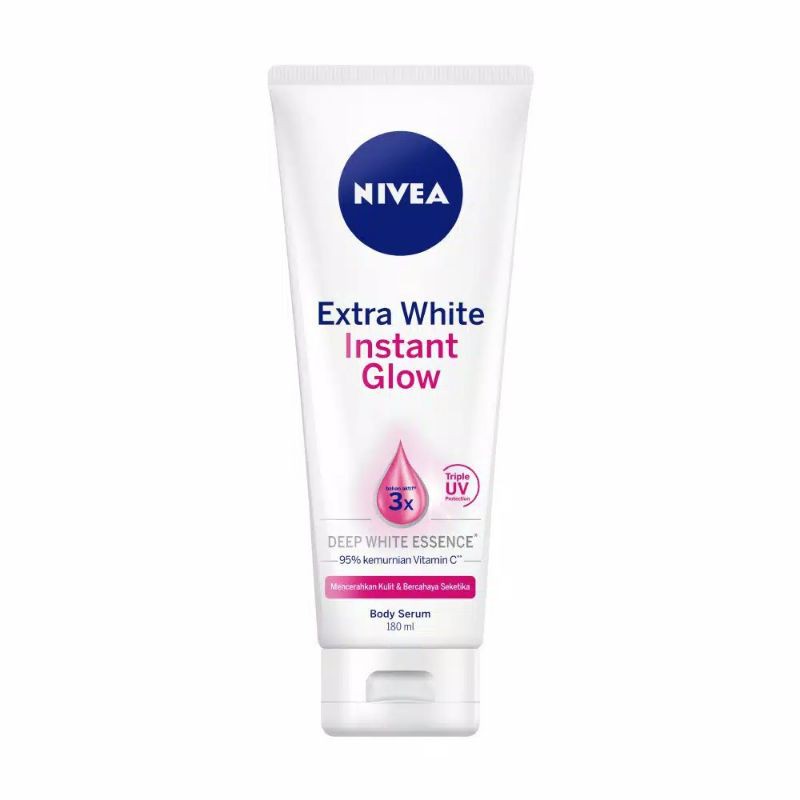 NIVEA EXTRA WHITE INSTANT GLOW SERUM 180ML