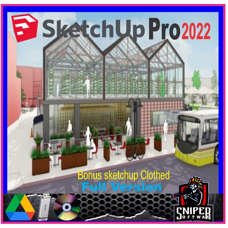 SketChup Pro 2022 Full Version Plus Bonus