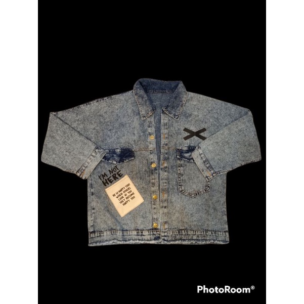 JAKET JEANS OVERSIZE