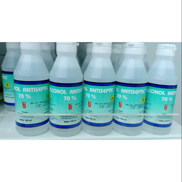Alcohol alkohol 70% 100 ml