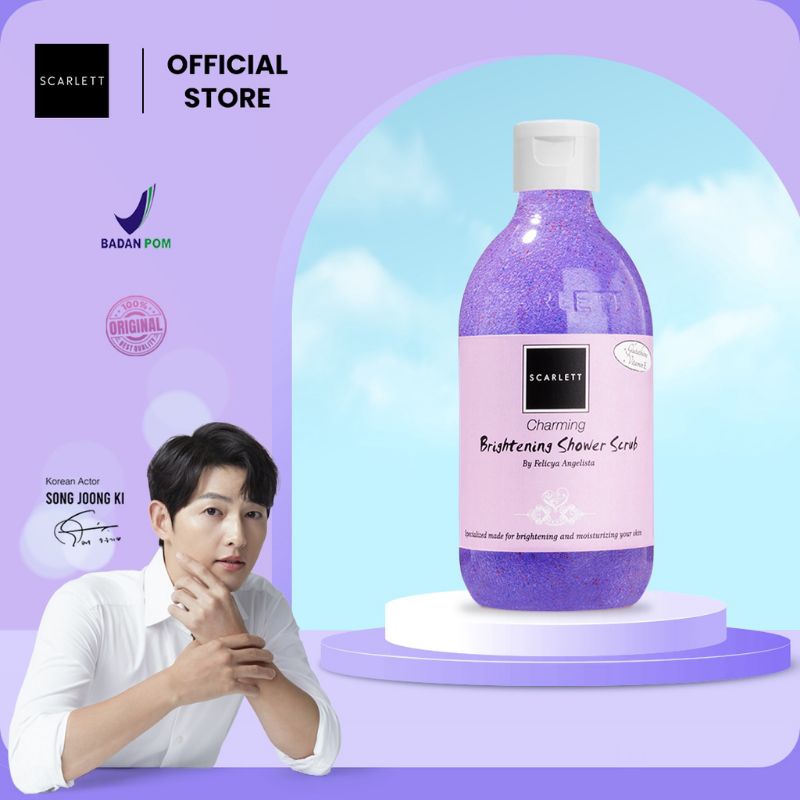 Scarlett Shower Scrub Charming