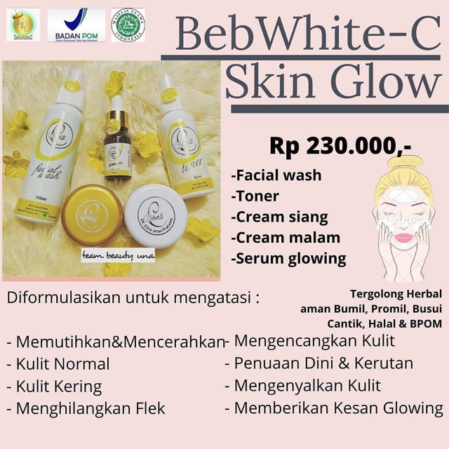 Bebwhite C glow series / BBC glow