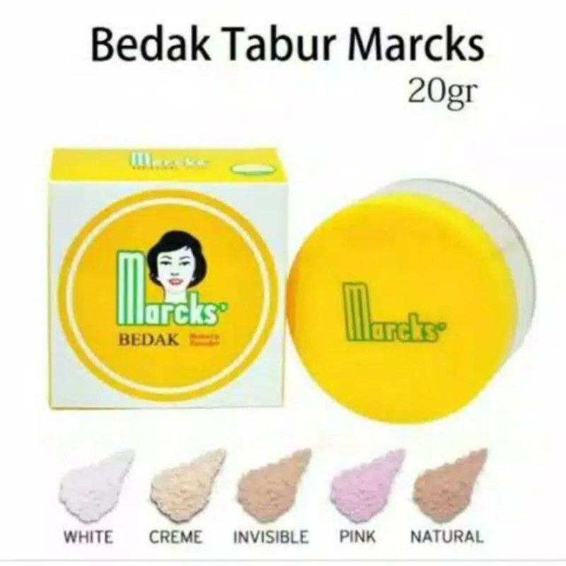 MARCKS ACTIVE bedak tabur 20gr