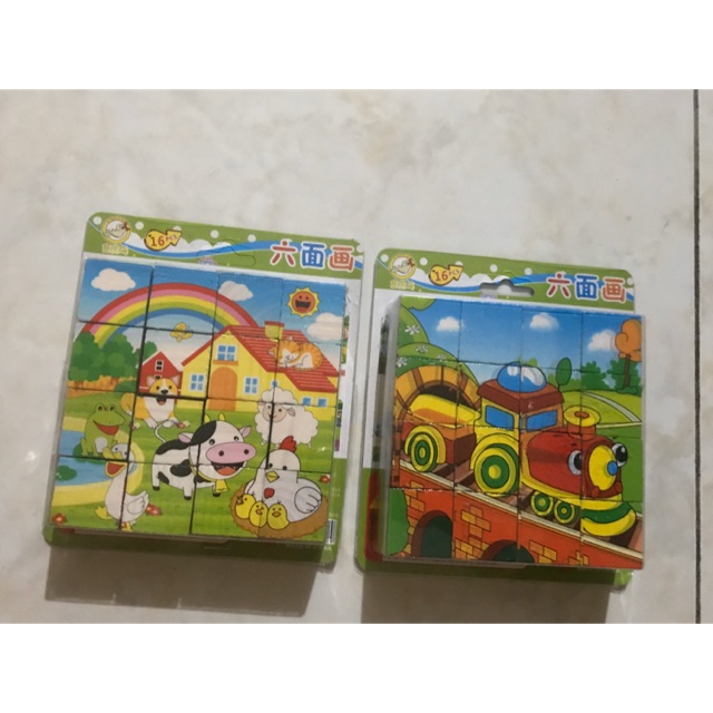 Puzzle kubik 4x4