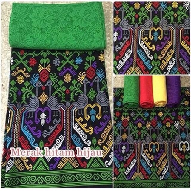 Set satin merak