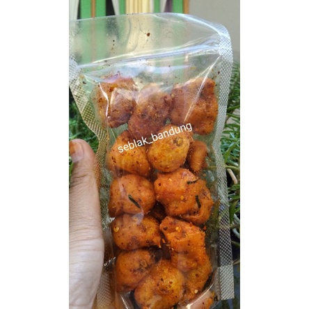 siomay kering eksta pedas