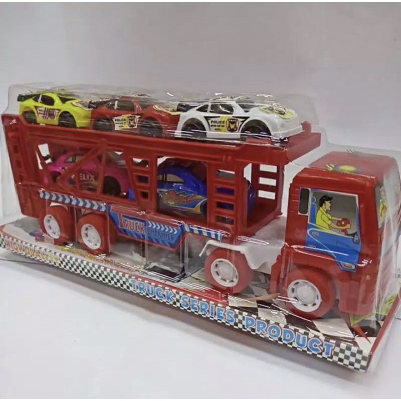 mainan truck container set