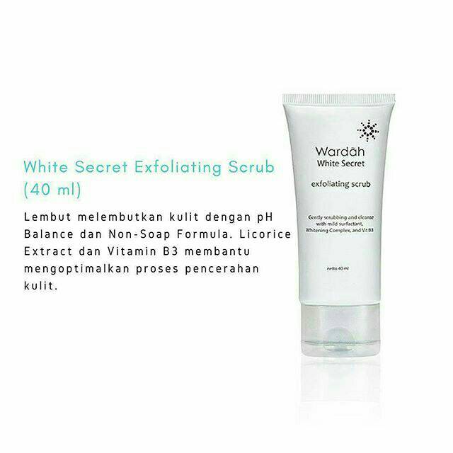 White Secret Exfoliating Scrub