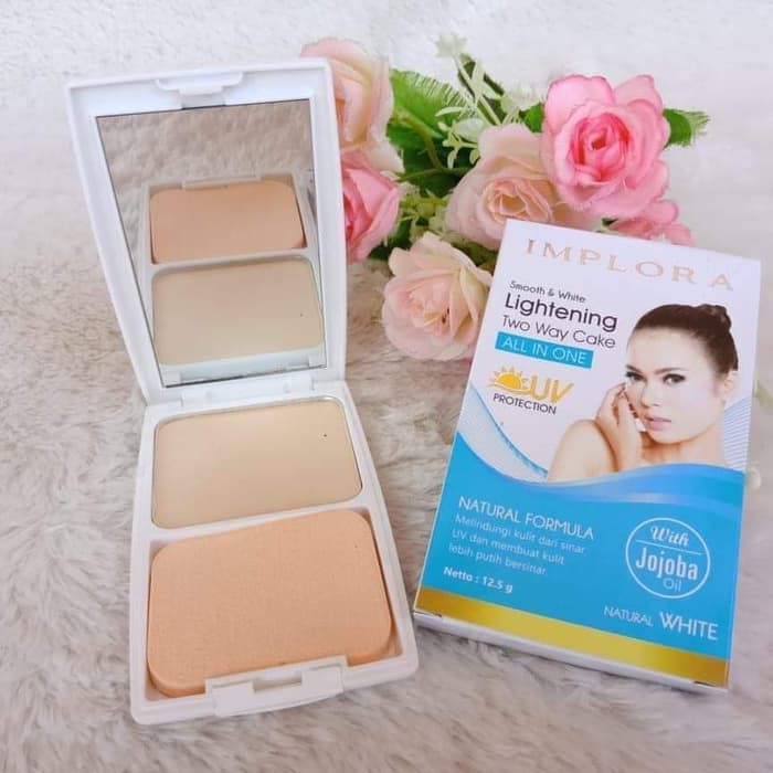Implora Bedak TWC Two Way Cake FREE LIPSTICK