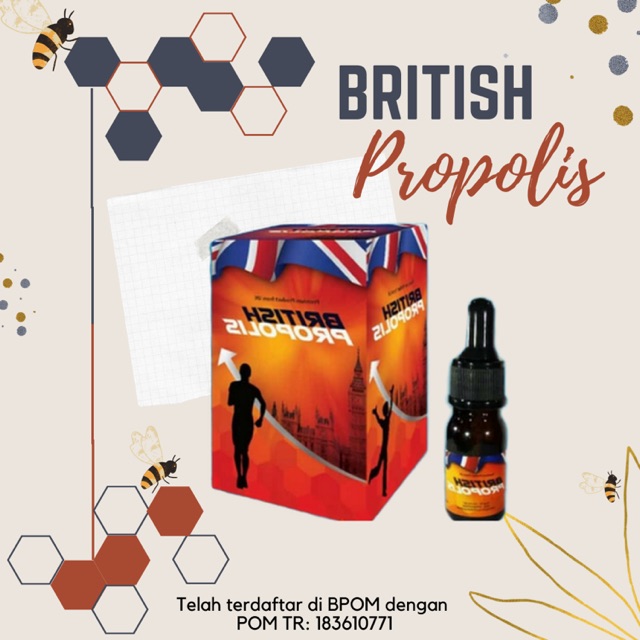 BRITISH PROPOLIS 100% ORIGINAL