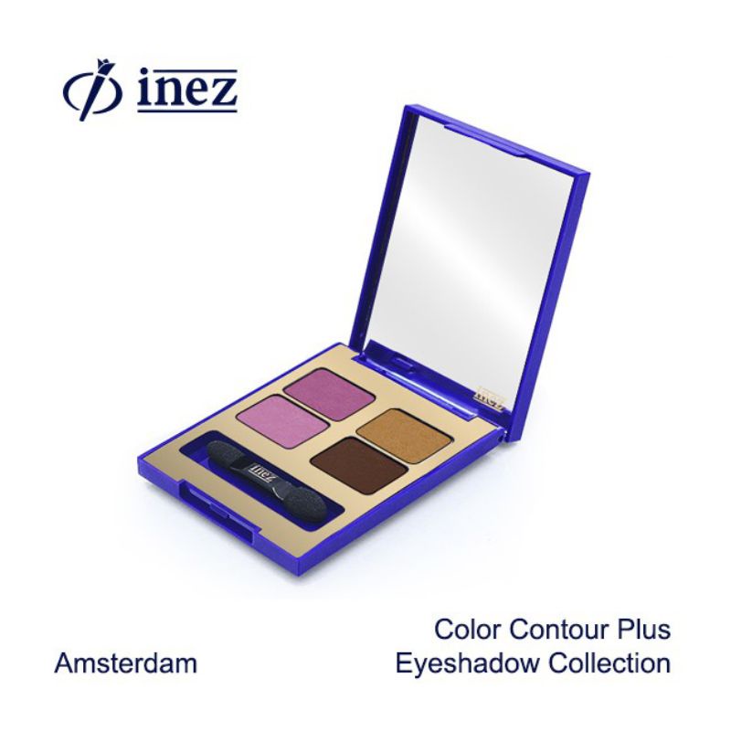 Inez Color Contour Plus Eyeshadow Collection (New Case)