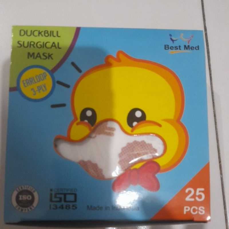 Duckbil surgical mask