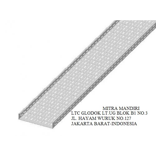 KABEL TRAY STANDARD TYPE C 400X50MM
