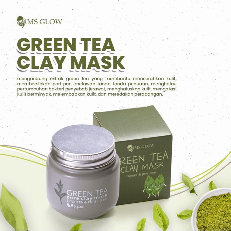 GREENTEA CLAY MASK MS GLOW