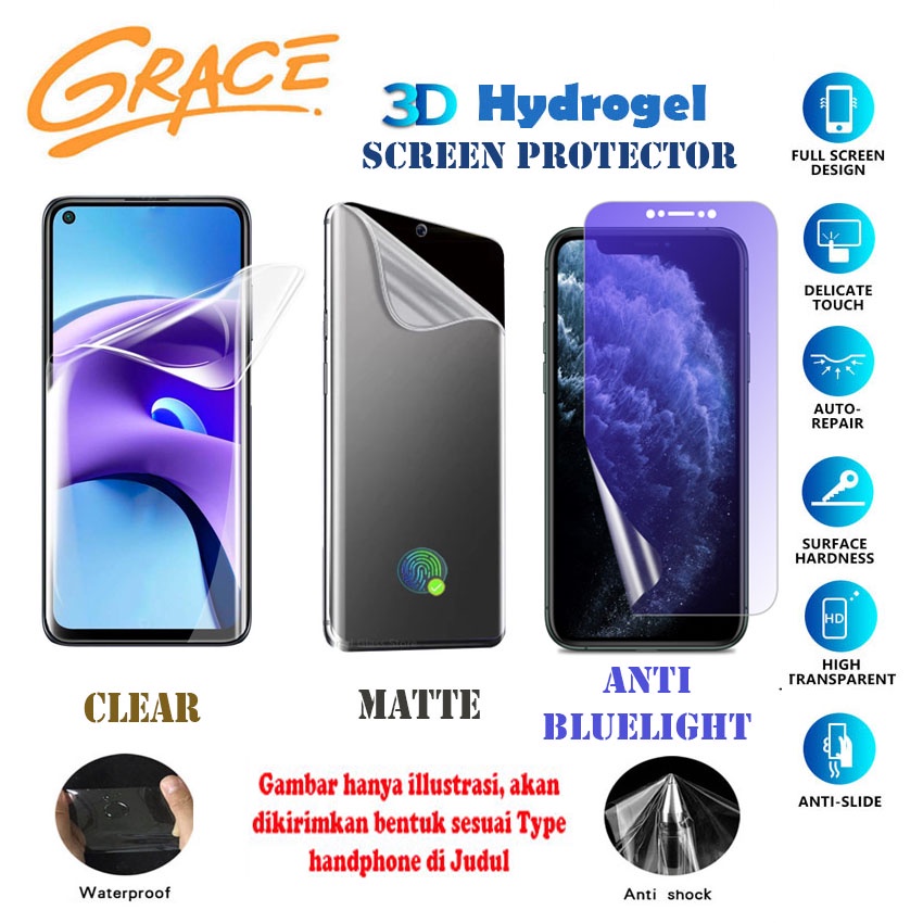 Grace Hydrogel for OnePlus 3 2016 - Three - 5.5 inch - Full Screen Protector