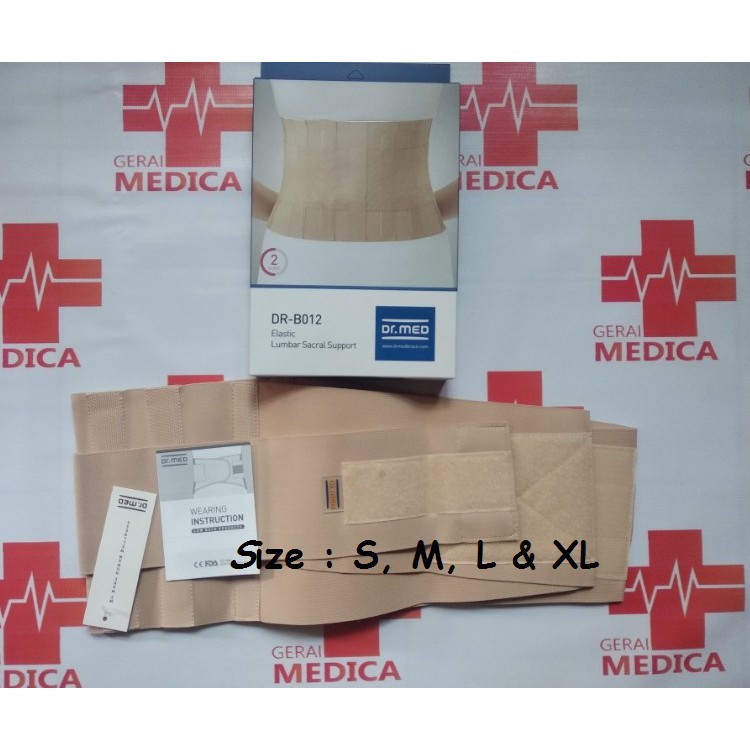 Dr. MED (DR-B012) - Elastic Lumbo-Sacral Support