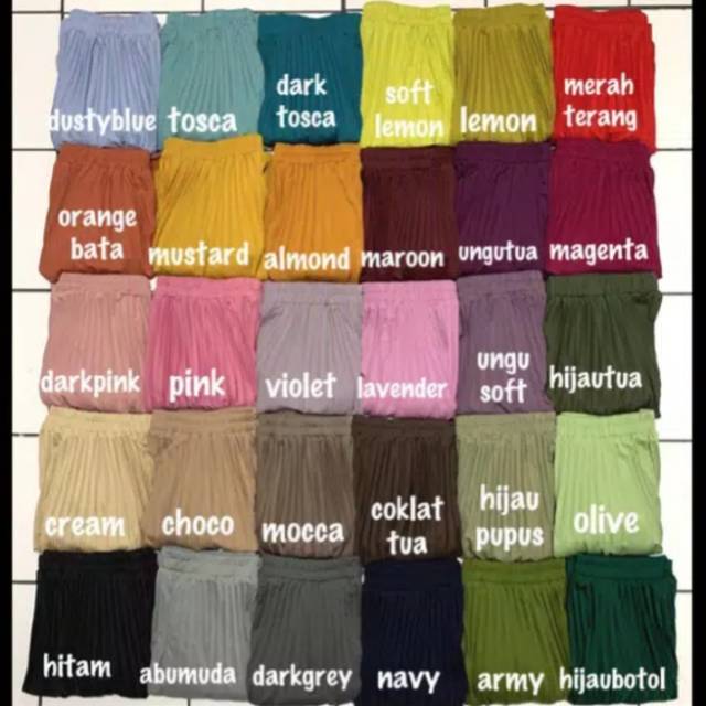 Rok Plisket Premium/ Rok Prisket