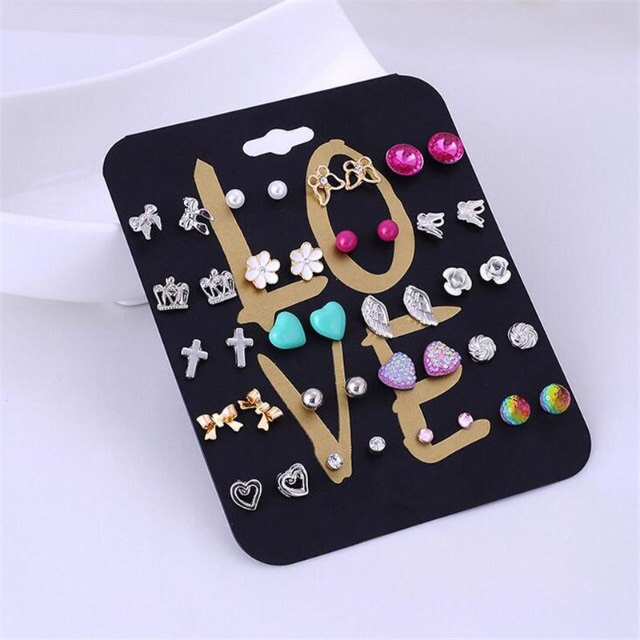 anting claires 20 pair