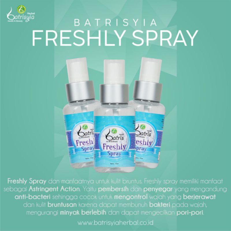 Freshly spray