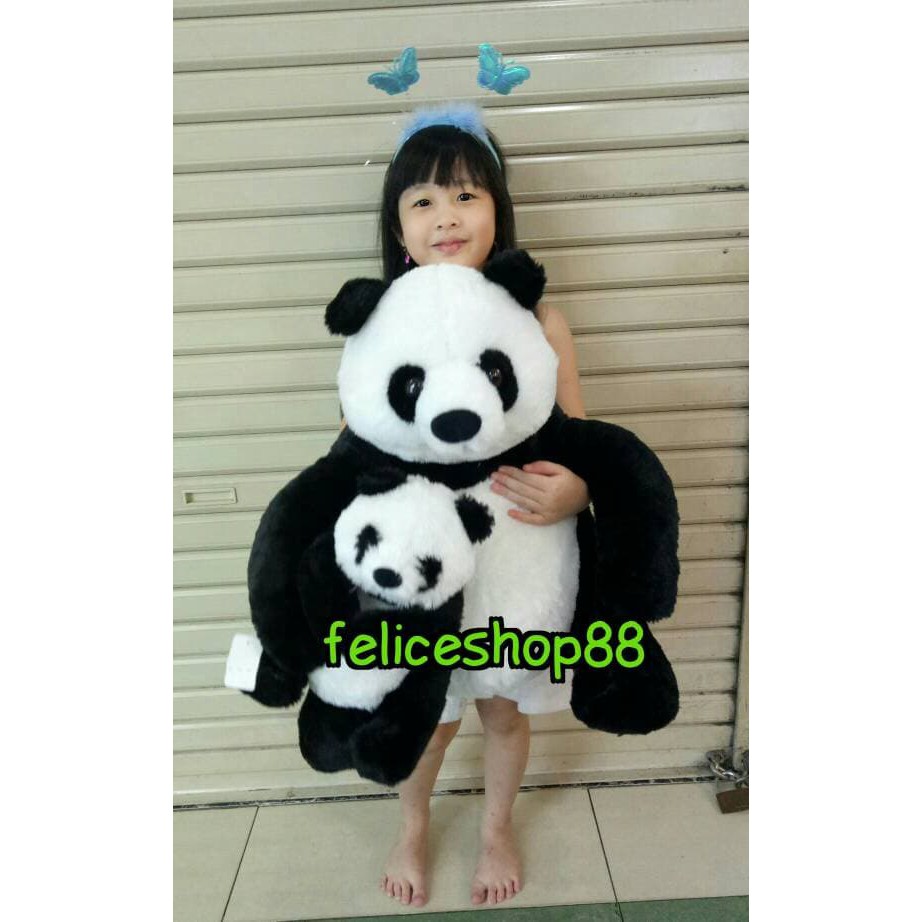 boneka panda jumbo/besar(ibu dan anak)