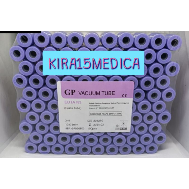 vacuum tube EDTA 3ml  GP