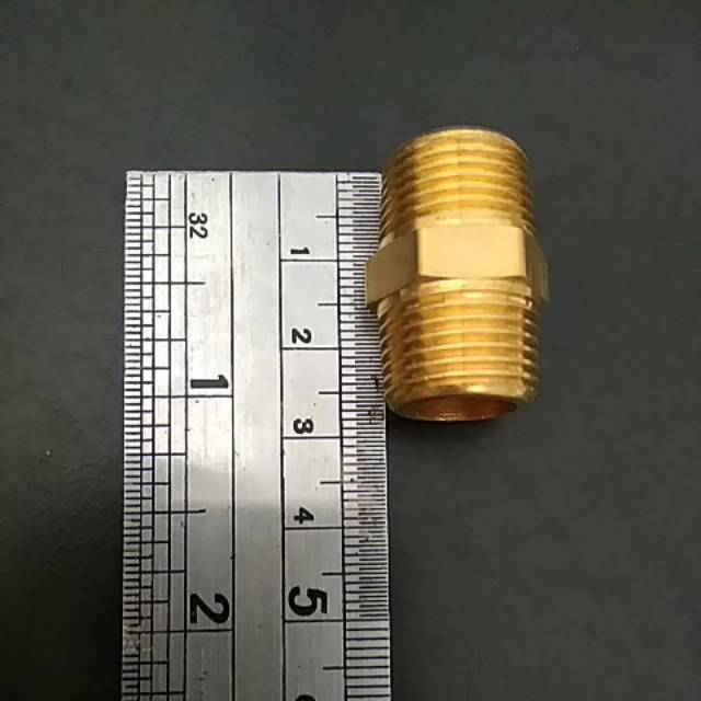 Brass Nipple 3/8"