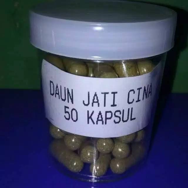 Kapsul pelangsing daun jati