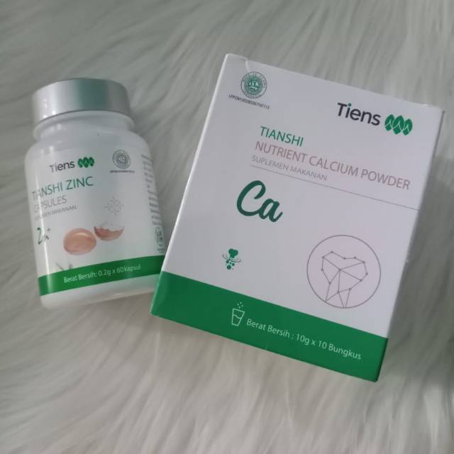 Zinc+calsium peninggi badan