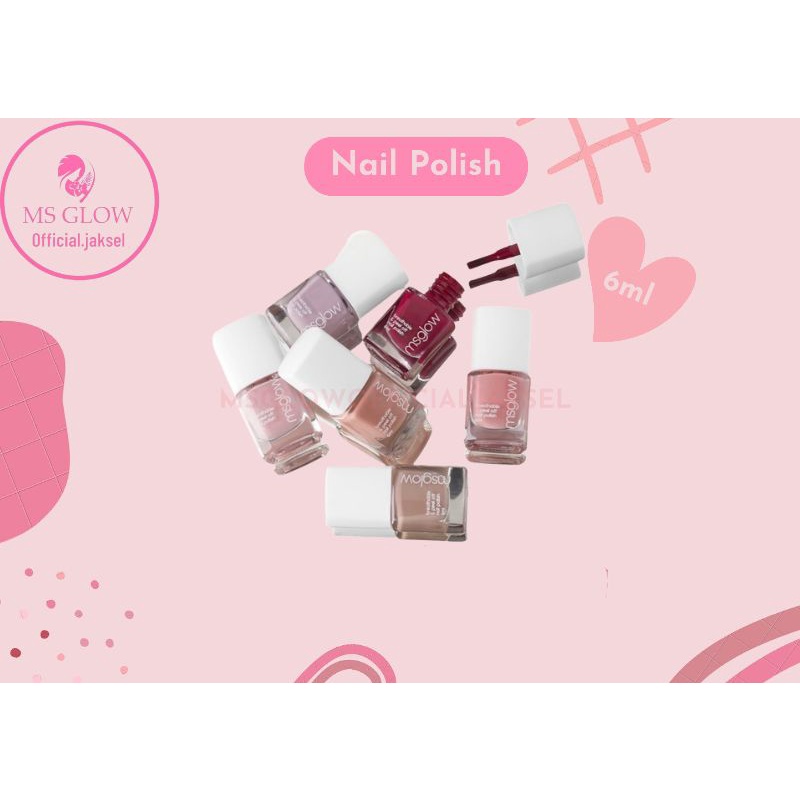 MS GLOW NAIL POLISH HALAL