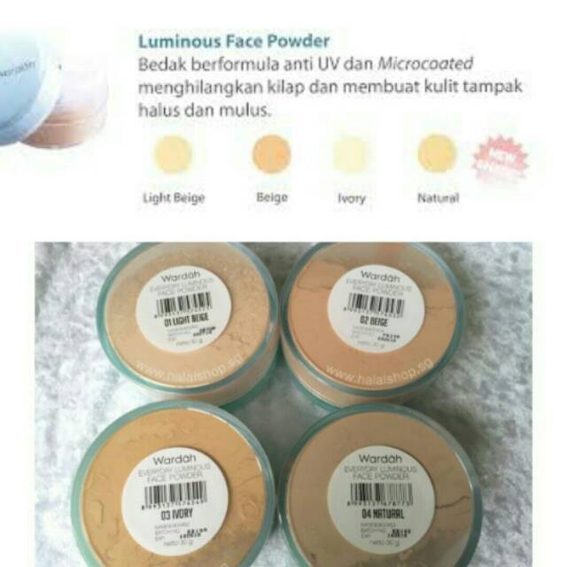 WARDAH LUMINOUS FACE POWDER