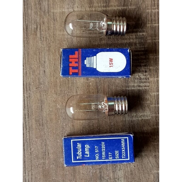 Lampu bohlam kulkas 15 Watt E17