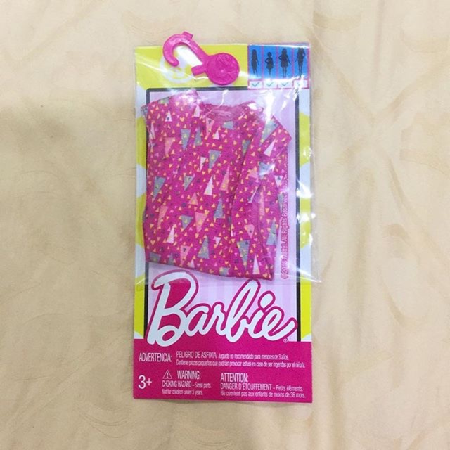 Baju Barbie Pink Single
