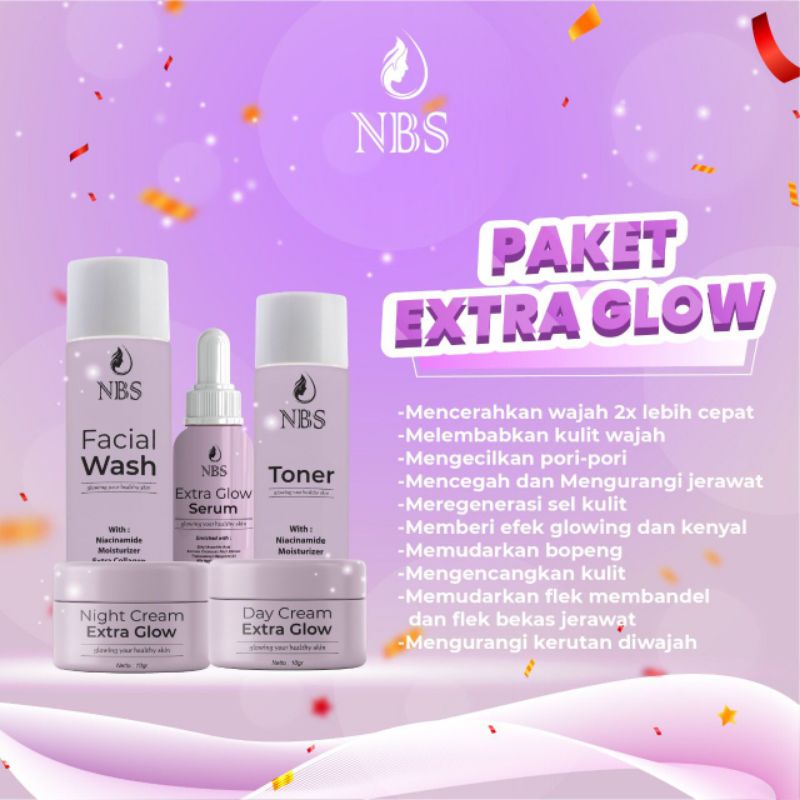 NBS extra glow New +serum