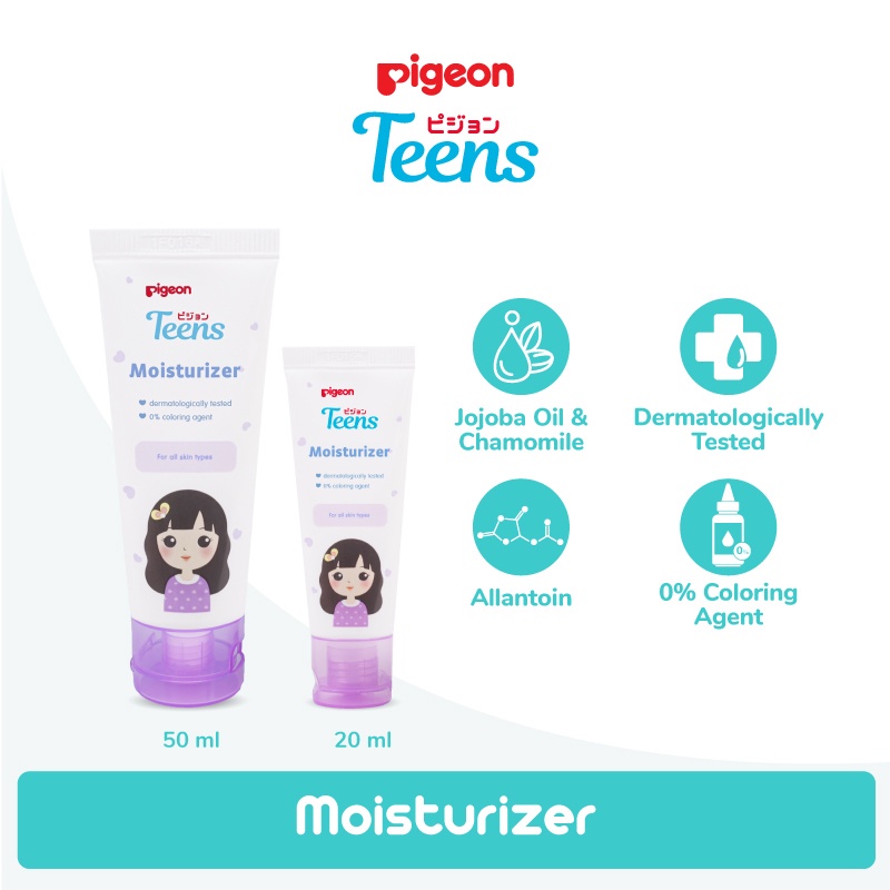 Pigeon teens moisturizer